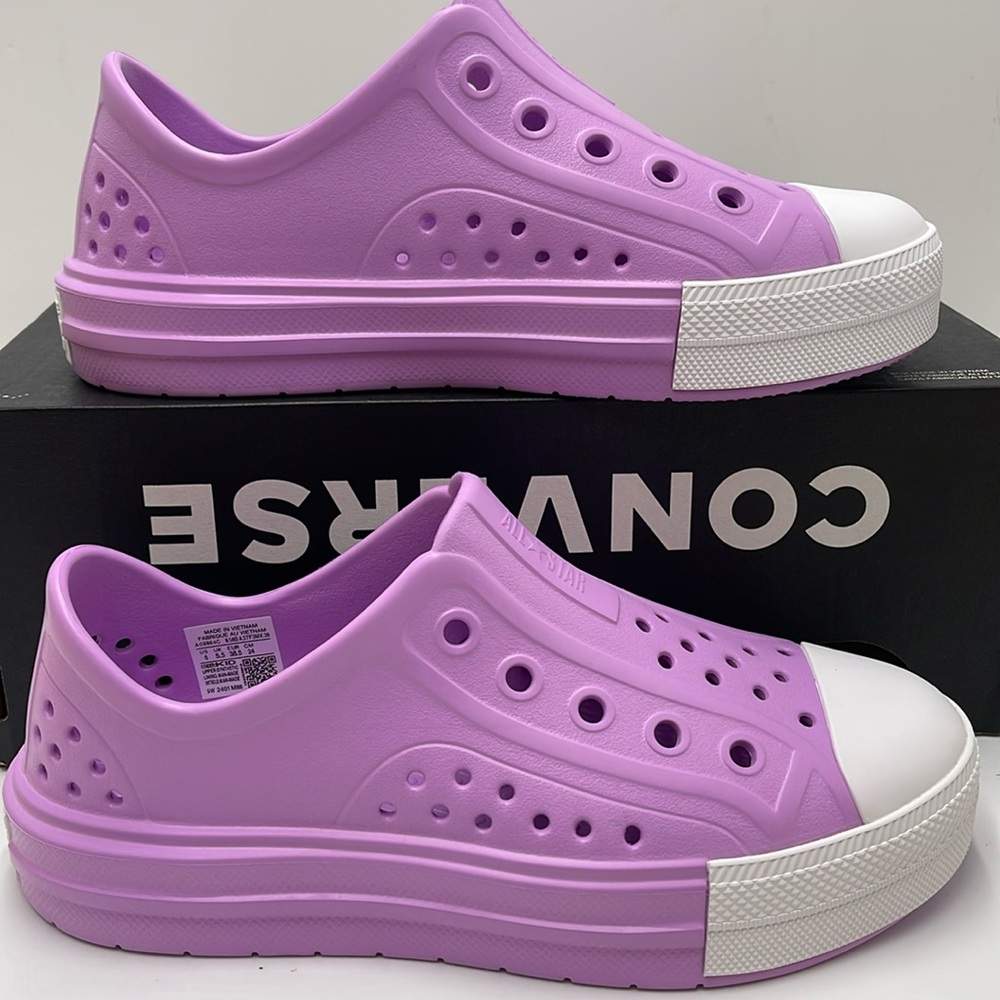 Converse KIDS CTAS PLAY LITE CX SLIP GRAPE PIZZ/GRAPE FIZZ/WHITE A09864C